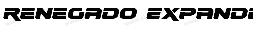 Renegado Expanded It字体转换